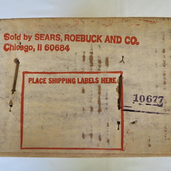 Vintage Sears Hand Mixer 5 Speeds Model 34 82892 Harvest Gold Original Open Box - Picture 16 of 16